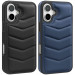 Шкіряна накладка Puffer with Magnetic Safe на Apple iPhone 16 (6.1")