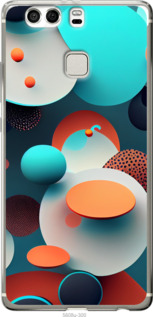 

Чехол Горошек абстракция для Huawei P9 Plus 1543611