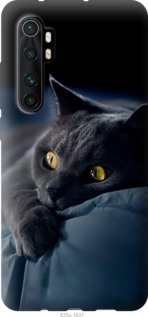 Чехол Дымчатый кот для Xiaomi Mi Note 10 Lite