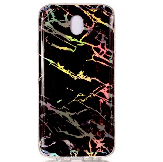 

TPU чехол Marble Series для Samsung Galaxy J3 (2018) (Черный) 678347