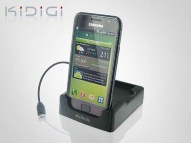 # Кредл глянцевый для Samsung i9000