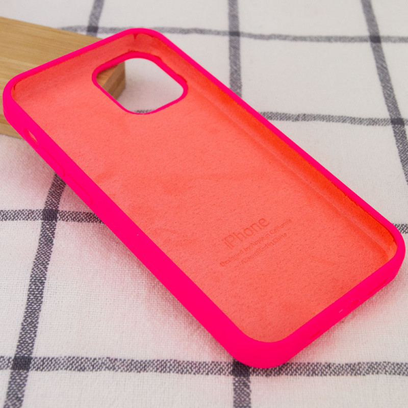 Фото Чохол Silicone Case Full Protective (AA) на Apple iPhone 13 (6.1") (Рожевий / Barbie pink) в маназині vchehle.ua