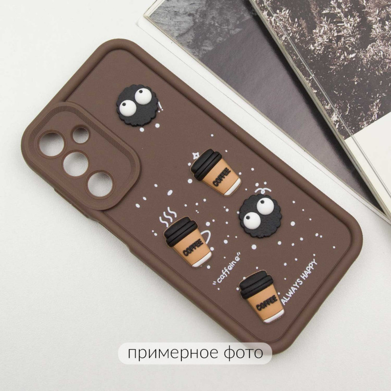 Фото Чехол TPU Toys Case для Xiaomi Redmi Note 12 4G (Brown / Always Happy) на vchehle.ua