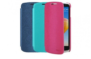 Фото #Кожаный чехол (книжка) ROCK Big City для Lenovo S920 на vchehle.ua
