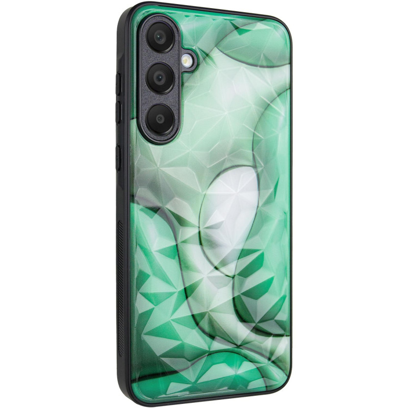 TPU+PC чохол Prisma BubbleGum на Samsung Galaxy A55 (3D Green)