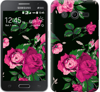 

Чохол Троянди на чорному тлі на Samsung Galaxy Core 2 G355 546834