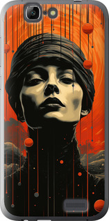 

Чехол Абстрактный портрет v2 для Huawei Ascend G7 1631679