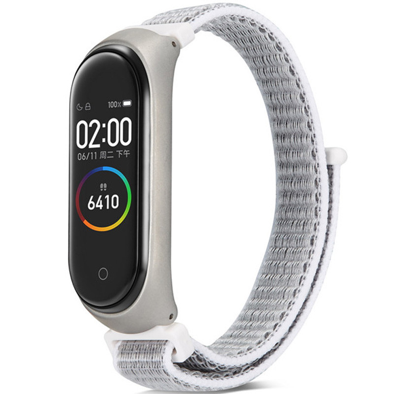 

Ремінець Nylon для Xiaomi Mi Band 3/4/5/6 (Білий) 768782