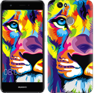 

Чехол Разноцветный лев для Huawei Nova 2 372707