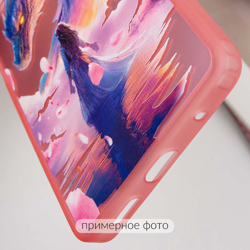 TPU+PC чехол TakiTaki Fantasy magic glow для Apple iPhone 14 Pro Max (6.7") (Pink Dragon - Pink) в магазине vchehle.ua