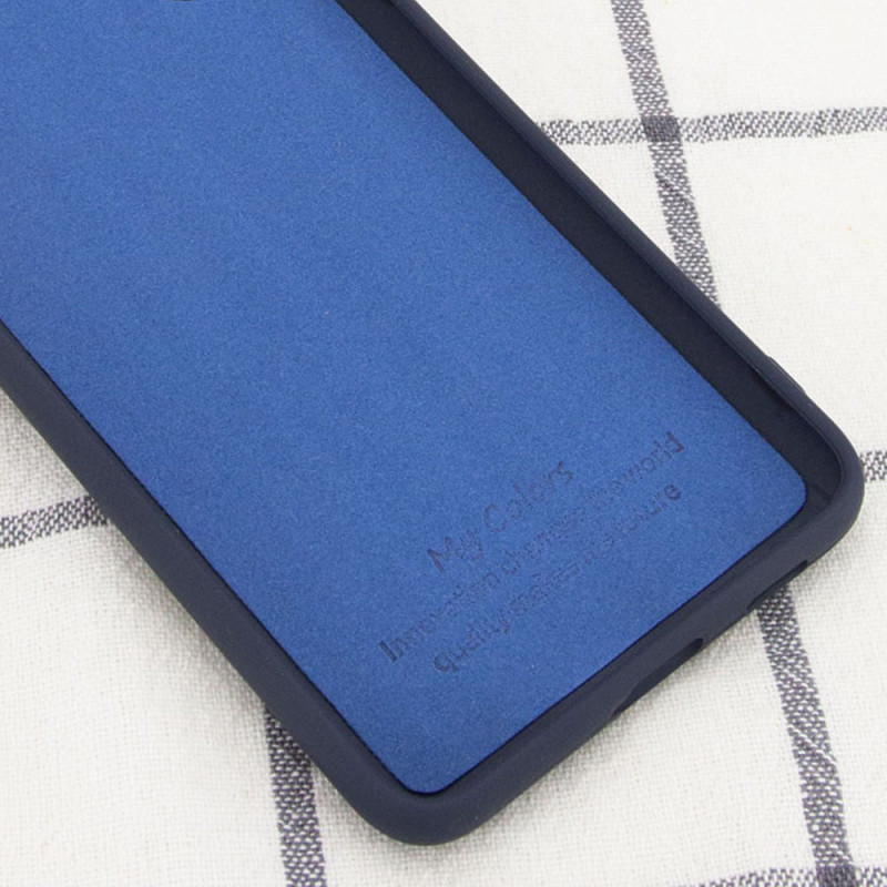 Фото Чохол Silicone Cover Full without Logo (A) на Samsung Galaxy A10s (Дефект упаковки / Синій / Midnight blue) на vchehle.ua