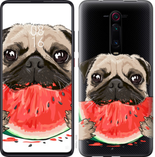 

Чохол Мопс і кавун на Xiaomi Mi 9T 843777