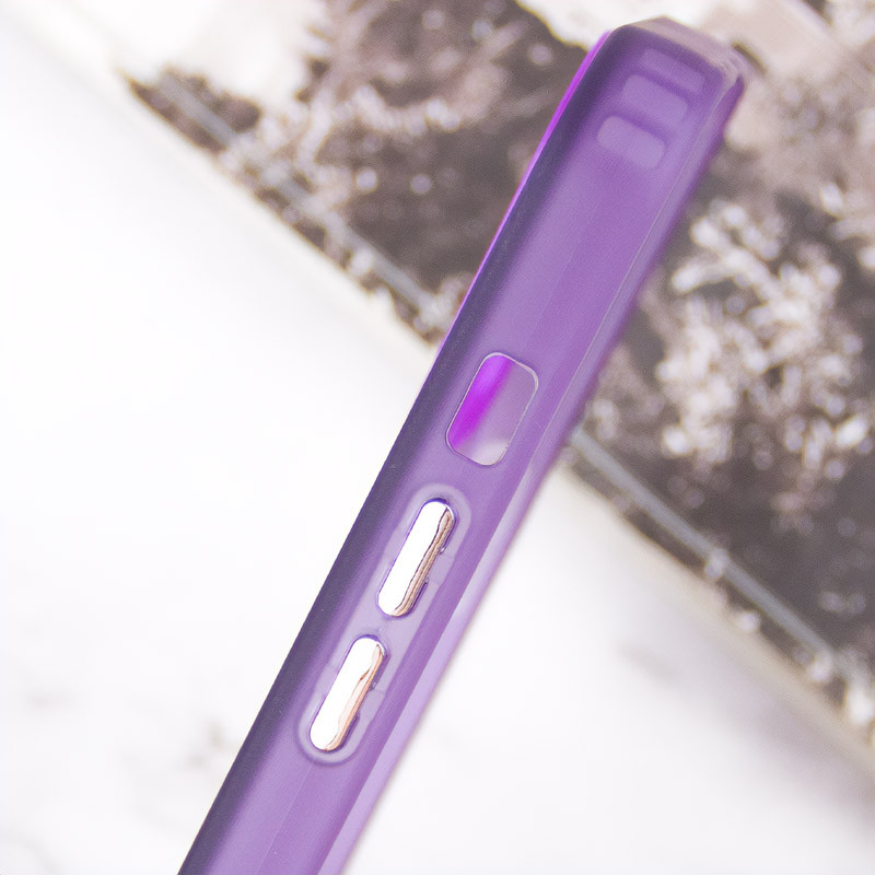 Купити TPU+PC чохол Magic glow with protective edge на Apple iPhone 13 Pro (6.1") (Purple) на vchehle.ua