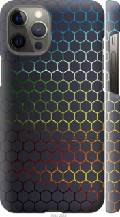 Чехол Переливающиеся соты для iPhone 12 Pro Max