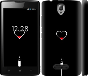 

Чехол Подзарядка сердца для Lenovo A2010 721195