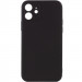 Силиконовый чехол Candy Full Camera для Apple iPhone 12 (6.1") (Черный / Black)