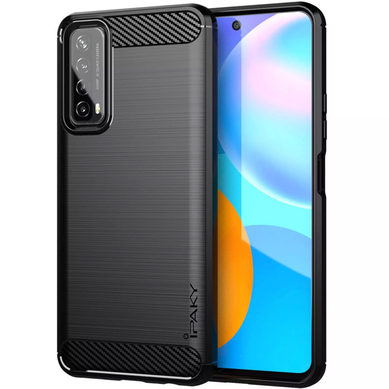 

TPU чохол iPaky Slim Series на Huawei P Smart (2021) (Чорний) 1126389