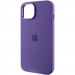 Фото Чехол Silicone Case Metal Buttons (AA) для Apple iPhone 14 (6.1") (Фиолетовый / Iris) в магазине vchehle.ua