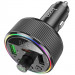 АЗУ FM модулятор Hoco E82 Guerrero PD30W+QC3.0 (2USB-A/1C) (Black) в магазине vchehle.ua