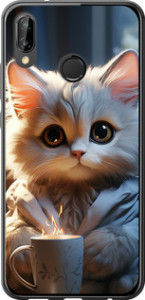 Чехол White cat для Huawei P20 Lite