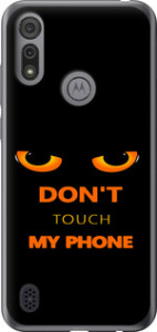 Чохол Don't touch the phone на Motorola E6i