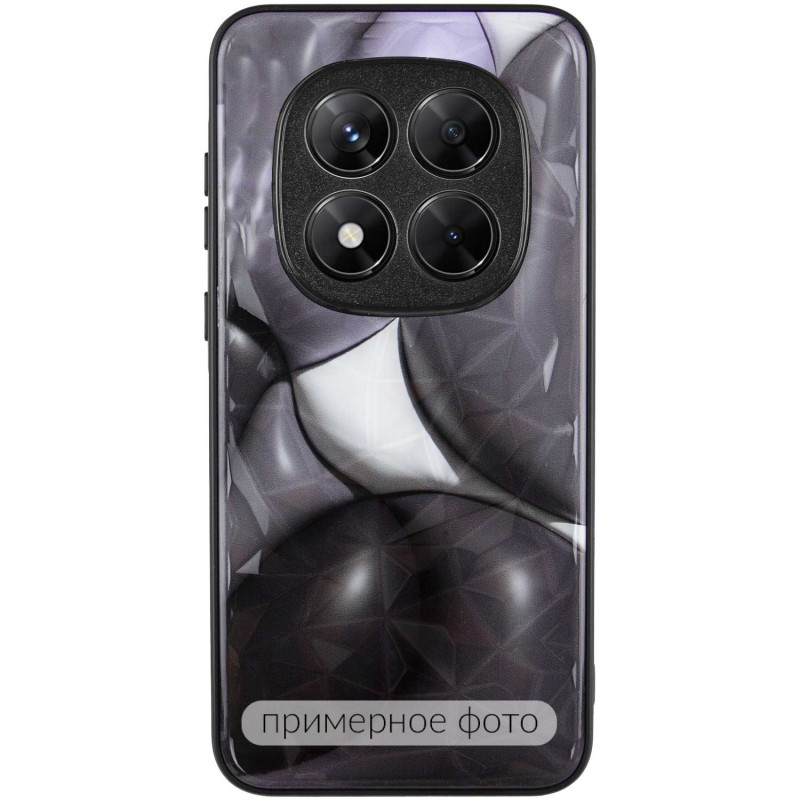 Фото TPU+PC чохол Prisma BubbleGum на Xiaomi Redmi Note 14 4G (Int. version) (3D Grey) на vchehle.ua