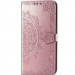 Кожаный чехол (книжка) Art Case с визитницей для Samsung Galaxy A10s (Розовый)