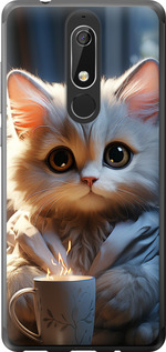 Чехол White cat для Nokia 5.1