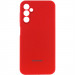 Чохол Silicone Cover Lakshmi Full Camera (AAA) with Logo на Samsung Galaxy A24 4G (Червоний / Red)