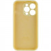 Чехол Silicone Case Full Camera Protective (AA) для Apple iPhone 14 Pro (6.1") (Желтый / Mellow Yellow) в магазине vchehle.ua