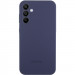 Чохол Silicone Cover Lakshmi Full Camera (AAA) with Logo на Samsung Galaxy S25 (Темно-синій / Midnight blue)