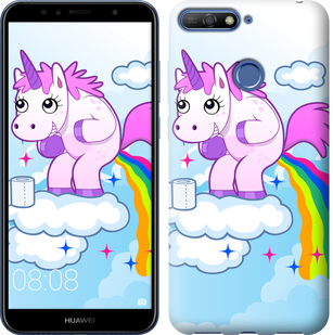 

Чехол Единорожка для Huawei Y6 Prime 2018 669986