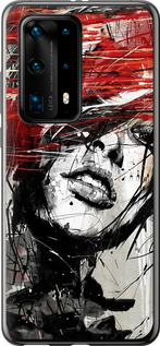 

Чехол Лицо девушки для Huawei P40 Pro Plus 1593036
