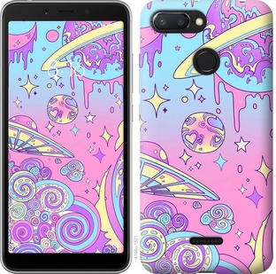 

Чехол Розовая галактика для Xiaomi Redmi 6 668869