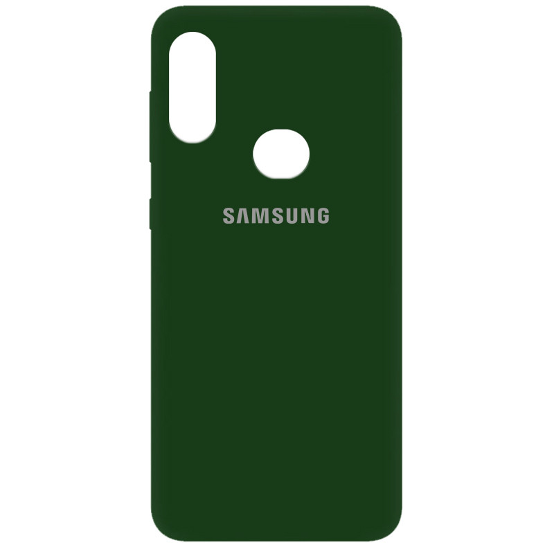 

Чохол Silicone Cover My Color Full Protective (A) на Samsung Galaxy A10s (Зелений / Dark green) 1101009