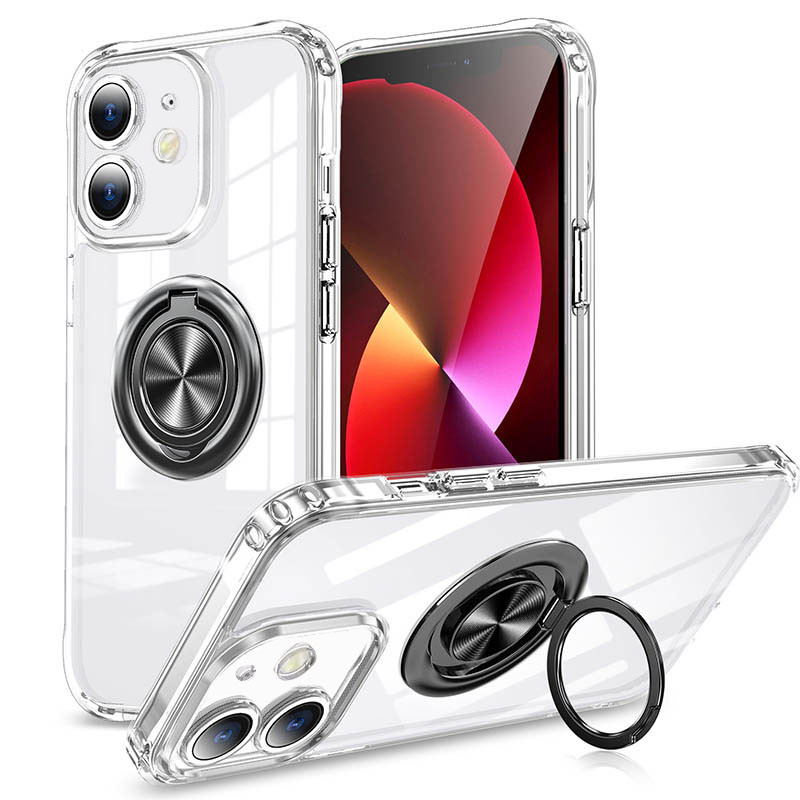 TPU+PC чехол Kickstand для Apple iPhone 12 (6.1")