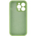 Чехол Silicone Case Full Camera Protective (AA) NO LOGO для Apple iPhone 14 Pro Max (6.7") (Мятный / Mint) в магазине vchehle.ua