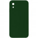 Silicone Case Square Full Camera Protective (AA) NOLOGO на Apple iPhone XR (6.1") (Зелений / Army green)