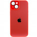 Чохол TPU+Glass Sapphire Midnight на Apple iPhone 14 (6.1") (Червоний / Red)