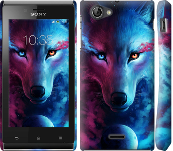 

Чехол Арт-волк для Sony Xperia J ST26i 248580