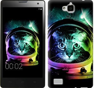 

Чехол Кот-астронавт для Huawei Honor 3C 634051