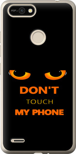 Чехол Don't touch the phone для Tecno Pop 2F B1F