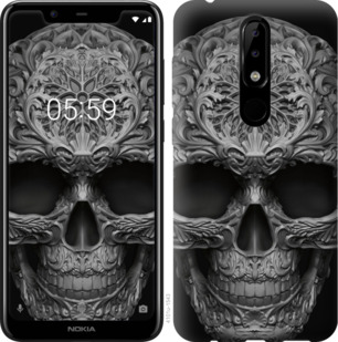 

Чохол skull-ornament на Nokia 5.1 Plus 878274