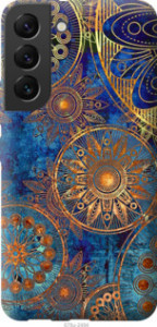 Чохол Золотий візерунок на Samsung Galaxy S22