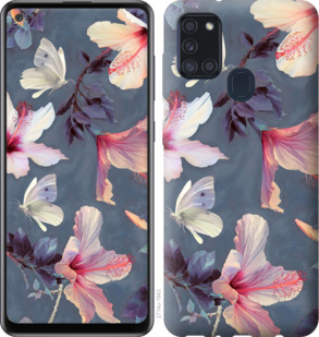 

Чохол Намальовані квіти на Samsung Galaxy A21s A217F 932999