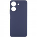 Чохол TPU GETMAN Liquid Silk Full Camera на Xiaomi Redmi 13C / Poco C65 (Синій / Midnight Blue)