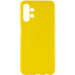 Силиконовый чехол Candy для Samsung Galaxy A13 4G / A04s (Желтый)
