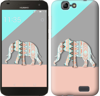 

Чохол Візерунчастий слон на Huawei Ascend G7 224823