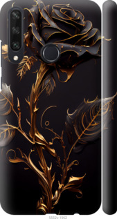 Чохол Троянда 3 на Huawei Y6p