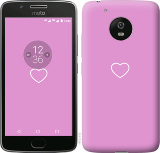 

Чехол Сердце 2 для Motorola Moto G5 912536